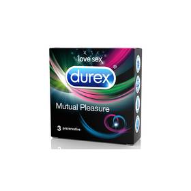 ПРЕЗЕРВАТИВИ "Durex" 3бр. /mutual pleasure/