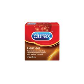 ПРЕЗЕРВАТИВИ "Durex" 3бр. /real feel/